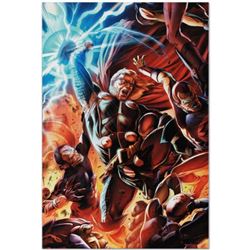 Marvel Comics "Secret Invasion: Thor #2" Numbered Limited Edition Giclee on Canvas by Doug Braithwai