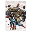 Image 1 : Marvel Comics "Captain America: The 1940s Newspaper Strip #2" Numbered Limited Edition Giclee on Can