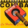 Image 2 : Steve Kaufman (1960-2010), "Cohiba" Limited Edition Silkscreen on Canvas from an HC Edition, Hand Si