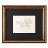 Image 1 : Guillaume Azoulay, "Progression AZJ" Framed Original Drawing, Hand Signed with Letter of Authenticit