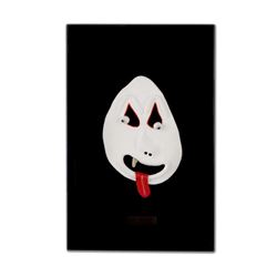 George Marlowe "Casper's Pal" Framed Original Hand Made Ceramic Mask Sculpture; COA