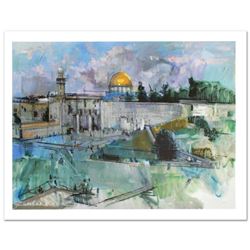 "Jerusalem" Limited Edition Giclee on Canvas (40" x 30") by Alex Zwarenstein, Numbered and Hand Sign