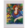 Image 1 : Patricia Govezensky- Original Serigraph on Paper "Sitting Pretty"