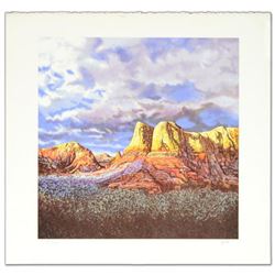 "Oak Creek Sunset" Limited Edition Lithograph by Jorge Braun Tarallo, Numbered and Hand Signed by th