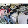 Image 3 : Metal Adjustable 2-Rack Clothing Display on Wheels (fixture only)