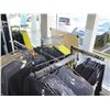Image 2 : Metal Adjustable 4-Rack Clothing Display on Wheels (fixture only)