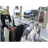 Image 2 : Metal Adjustable 2-Rack Clothing Display on Wheels (fixture only)
