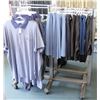 Image 1 : Metal Adjustable 3-Rack Clothing Display on Wheels (fixture only)