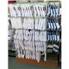 Image 1 : Stationary 2-Sided w/ End 4-Tier Glass  Shelf Display Unit (fixture only)