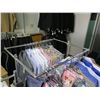 Image 2 : Stationary Metal Adjustable 4-Rack Clothing Display (fixture only)