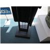 Image 2 : Tall Oval Black Metal Wire Freestanding Clothing Display (fixture only)