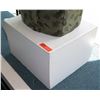 Image 1 : Square White Laminate Display Block Pedestal
