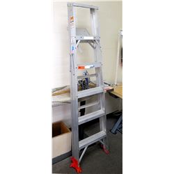 Werner Multi-Purpose Aluminum Step Ladder
