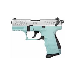 WAL P22Q 22LR 3.4" ANGEL BLUE 10RD