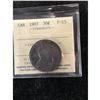 Image 1 : 1907 CANADA 50 CENTS.ICCS GRADED F-15.NICE GRADE COIN..