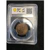 Image 2 : 1859 CANADA LARGE CENT.PCGS GRADED MS-63.RED/BROWN