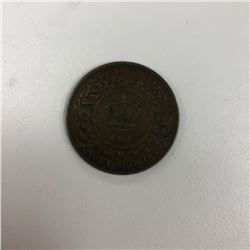1861 Nova Scotia 1 Cent