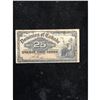 Image 1 : 1900 DOMINIONOF CANADA 25 CENT NOTE.SHINPLASTER. BOVILLE