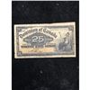 Image 1 : 1900 DOMINION OF CANADA 25 CENT NOTE.SHINPLASTER.. BOVILLE