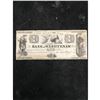 Image 1 : 1835 BANK OF WASHTENAW $1 NOTE. NUMBERED AND DATED