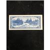 Image 2 : 1954 BANKOF CANADA $5 NOTE.MODIFIED PORTRAIT.NICE UNC NOTE