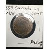 Image 1 : 1859 W9/8 CANADA LARGE CENT..SUPERB GRADE.LUSTROUS