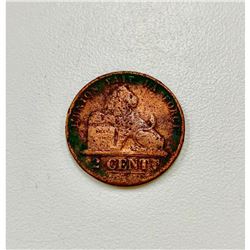 1851 2 Centimes
