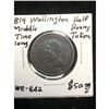 Image 1 : 1814 WELLINGTON HALF PENNY TOKEN..