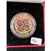 Image 2 : 2014 CANADA $10 FINE SILVER COIN.FIRST NATIONS ART..SALMON