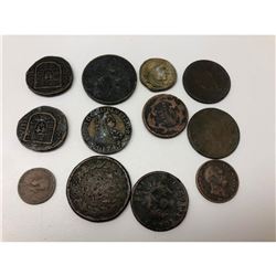 Lot Of 12 Assorted Coins