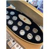 Image 1 : 1999 CANADA STERLING SILVER MILLENIUM 25 CENTS SET!