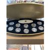 Image 2 : 1999 CANADA STERLING SILVER MILLENIUM 25 CENTS SET!