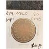 Image 1 : 1899 NEWFOUNDLAND 50 CENTS.NARROW 9,s