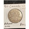 Image 1 : 1910 EL CANADA 50 CENTS