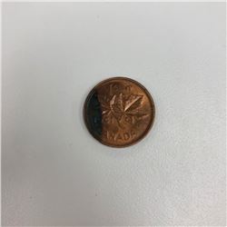1941 George VI Canadian 1 cent