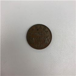 1936 George V Canadian 1 Cent