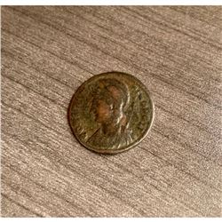 Ancient Rome Constantinopolis and Victory Follis 330AD to 335AD Coin