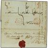 Image 1 : 1847 Stampless envelope written from RIO GRANDE to FRANCE, charged "5" routed via England through th