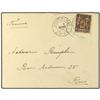 Image 1 : 1895 Cover to Paris with oval framed ´I.C. Mail Matter´ in blue, overlapped as usual with France Chi
