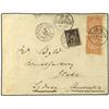 Image 1 : 1900 Cover to Sydney/Australia with China CIP 5 c. pink pair tied at Tientsin, France Chine 25 c. ti