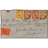 Image 1 : 1899 Envelope to Yokohama, Japan, franked Chinese 1c., 2c(2) & 5c. tied by Canton "dollar" type date
