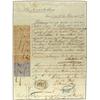 Image 1 : SELLOS FISCALES PARA GIRO 1867-98. Conjunto de 27 Documentos muchos con franqueos multiples. CONJUNT