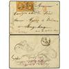 Image 1 : 1869 Circulada a un marinero del buque francés "Mysore" en HONG-KONG, devuelta a BORDEAUX por no enc