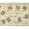 Image 1 : 1905 Registered and charged envelope to FRANCE bearing Monaco 40 cent grey on rose (6) (Yvert 17) an