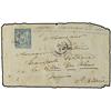 Image 1 : 1879 Convict mail to a political prisoner at the Valley des Colons written from the convict island o