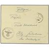 Image 1 : 1944 Envelope to GERMANY written from the German Occupation of Sark cancelled by FELDPOST datestamp 