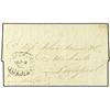 Image 1 : 1813 Pre-stamp envelope to LIVERPOOL written from QUEBEC and cancelled by oval CROWN/SHIP LETTER QUE