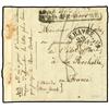 Image 1 : 1833 Transatlantic mail from MONTREAL (text on emigrants in 1752) charged "8" and forwarded from New