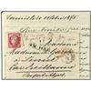Image 1 : 1875 Envelope to FRANCE with contents written from TAURIS 30th October 1875, routed via Trebizonde w