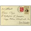 Image 1 : 1935 HQ 2nd Grenadier Regt. printed envelope to Saarbrucken franked 20c. Imperiale + 30c. Galvani ti